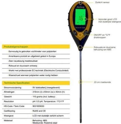 vochtmeter temperatuur|vochtmeter kelder.